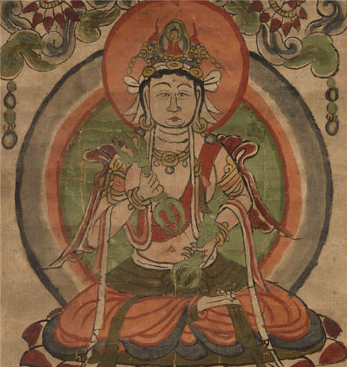 敦煌壁画放大10倍后:冯巩撞脸女菩萨,梦露遮裙在1500年前就有了