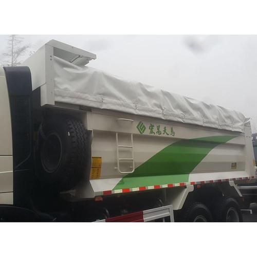 鑫源发-自卸车环保盖-渣土车伸缩篷布厂家直供-质量保证