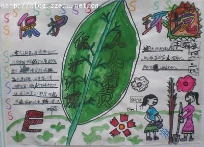 重庆绿色星球手抄报 绿色手抄报