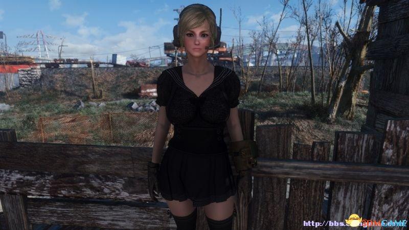 辐射4福利服装mod大胸水手服性感皮衣mod喷血推荐