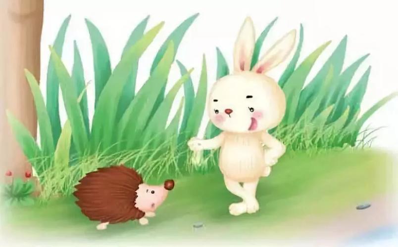 这就是就是兔子与刺猬赛跑的故事,兔子和刺猬赛跑,兔子一样