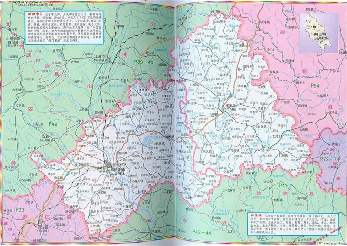 梓潼县地图