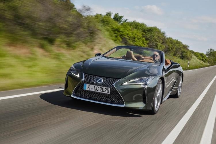 超凡脱俗的美感,来自雷克萨斯的敞篷跑车lc500h