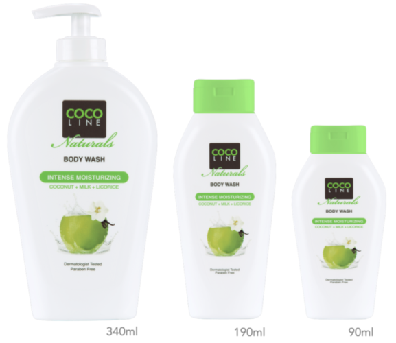 cocoline naturals intense moisturizing body wash