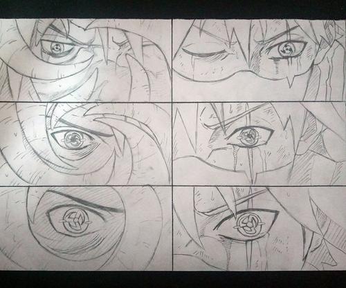 线稿 12961080怎么画宇智波鼬火影忍者手游手绘第十三期 角色简笔画