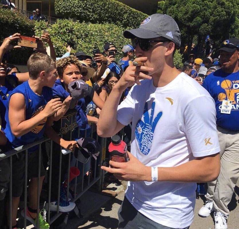 到了2017年汤普森中国行,他更是一发不可收拾