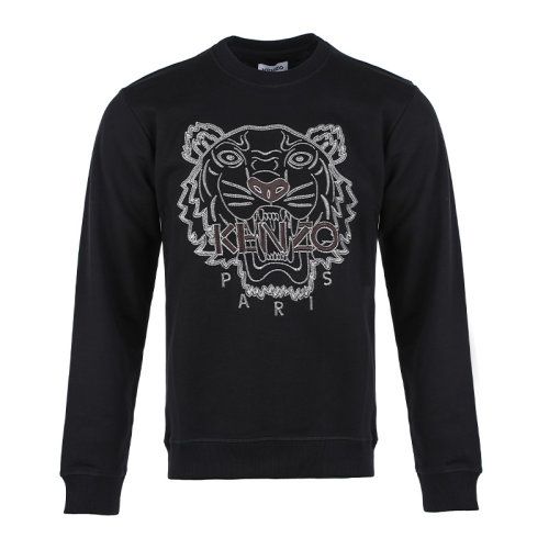 kenzo老虎头卫衣价格,kenzo虎头卫衣 kenzo/高田贤三21新品大虎头刺绣男士套头卫衣男卫衣fb65sw124