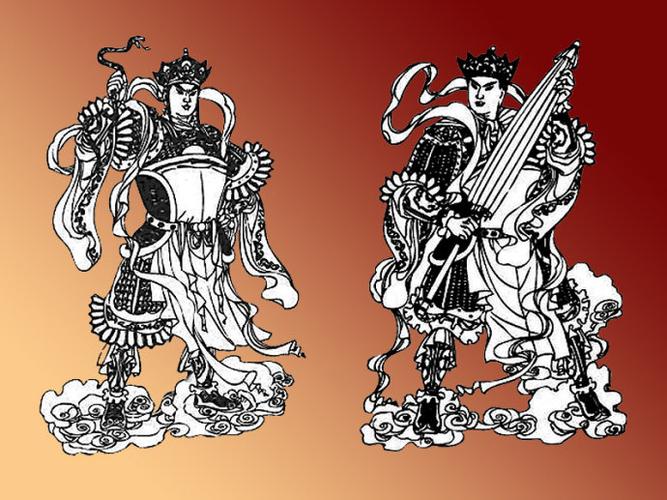【谈古论今】魔家四将与四大天王