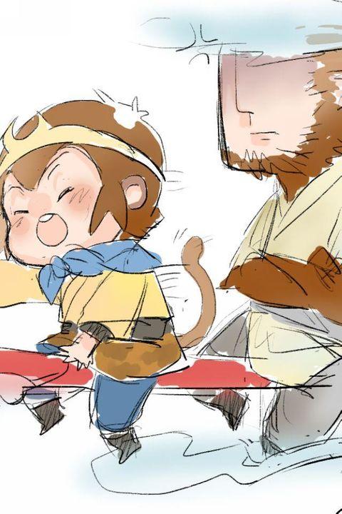 《西游记之大圣归来》手绘版手机壁纸