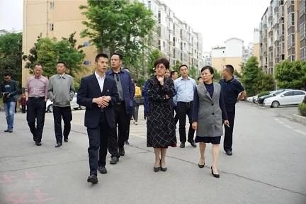 刘荣华赴正兴街道开展平安社区工程百日攻坚行动工作督导调研