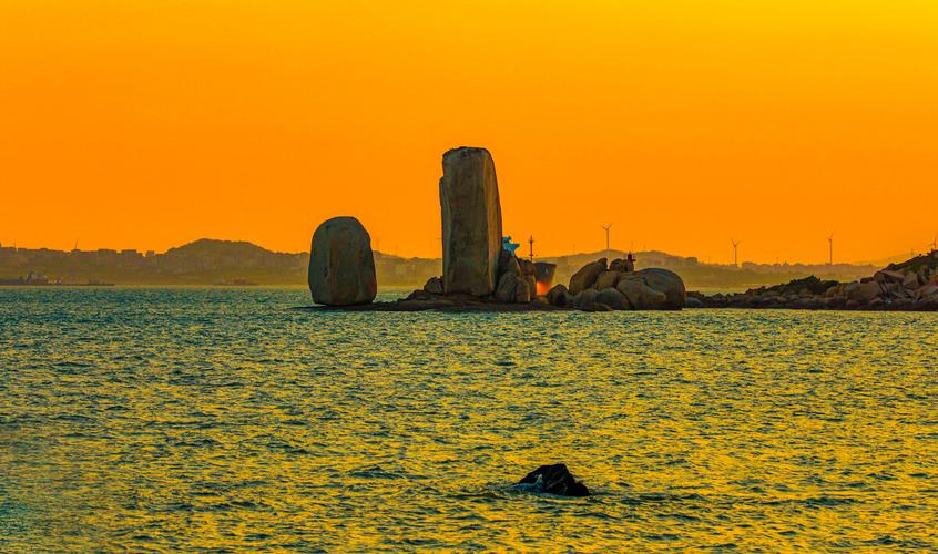 海上石帆202174摄于平潭石牌洋景区