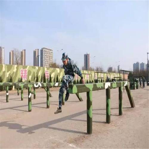 乌兰察布 400米障碍器械 部队障碍场器械 三人协作攀登