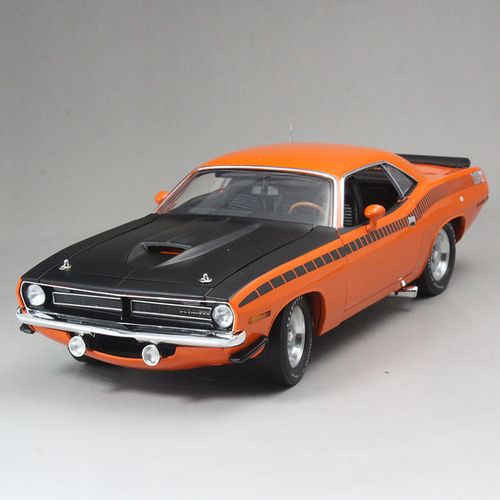 acme 1:18 普利斯茅斯plymouth梭鱼aar cuda改装1970汽车模型