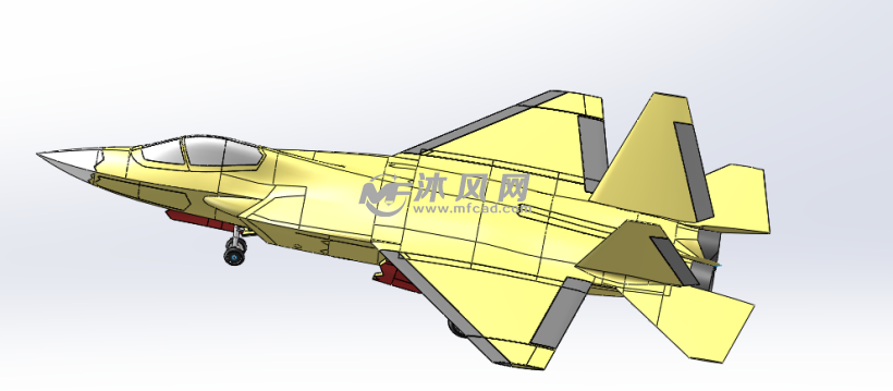 航母舰载机歼模型图