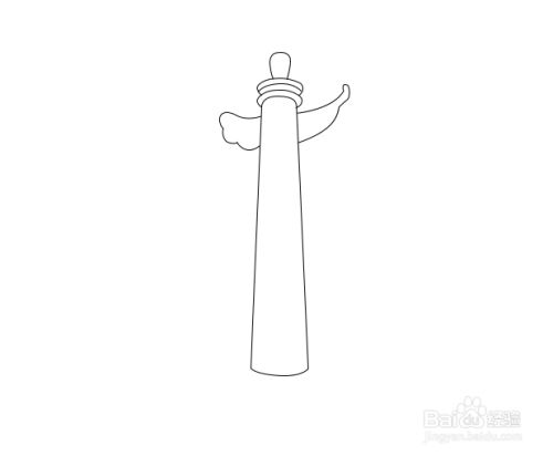 党柱子图片简笔画步骤