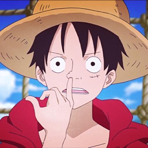 路飞抠鼻屎简笔画