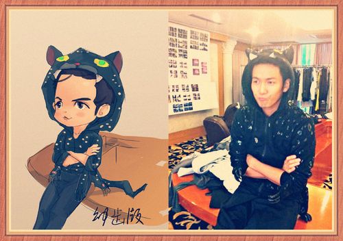 能帮我发一些钟汉良q版头像吗,越多越好.可爱的