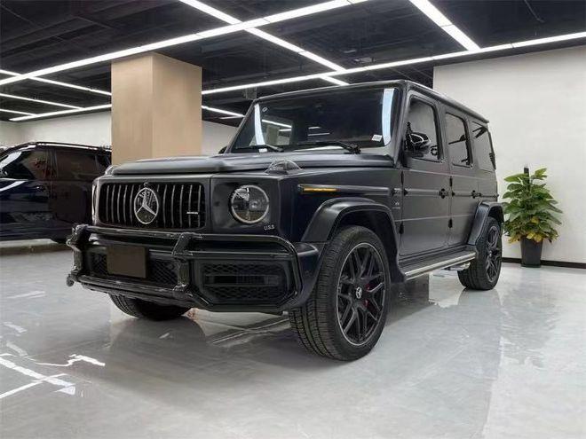 21款加版奔驰g63磨砂黑现车落地价格