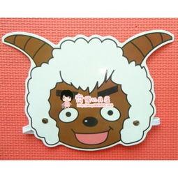 沸洋洋简笔画图库 沸羊羊头像简笔画 电脑简笔画-15kb