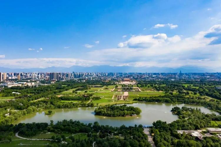 大明宫国家遗址公园实景图