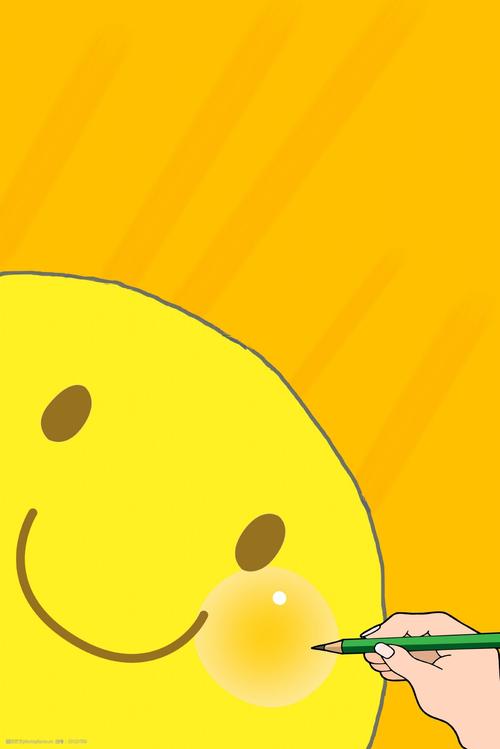 世界微笑日黄色笑脸banner背景图片-图行天下图库