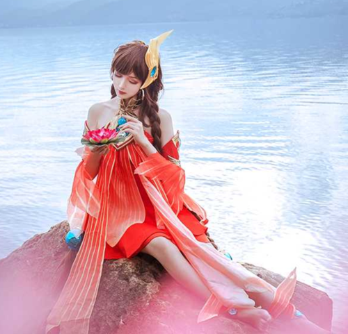 cosplay:王者荣耀 大乔好唯美呀