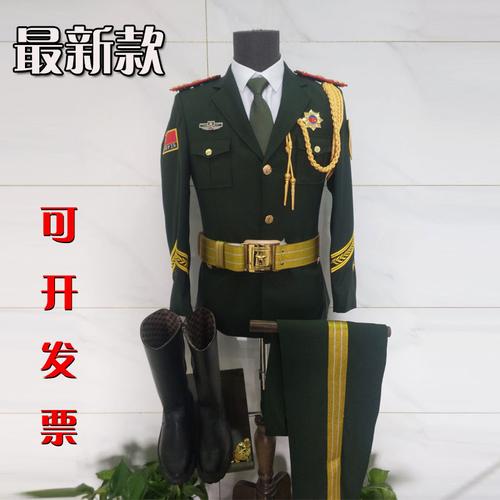 国旗护卫队礼服三军仪仗队男女高中学生陆海空升旗手服装军装新款