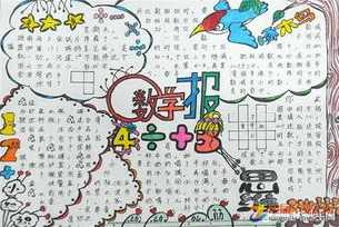 关于小数乘除的手抄报 小数乘法手抄报