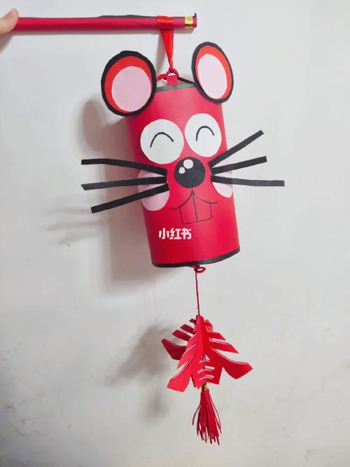 小老鼠灯笼_幼儿园_diy手工制作_家居家装_家居装饰