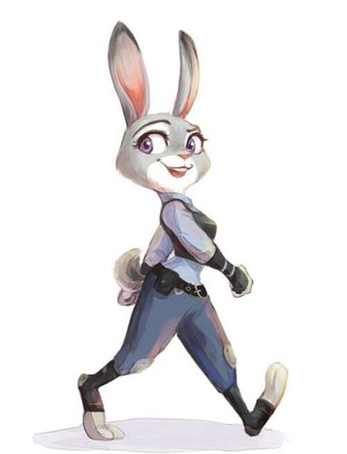 求疯狂动物城朱迪照片萌一点