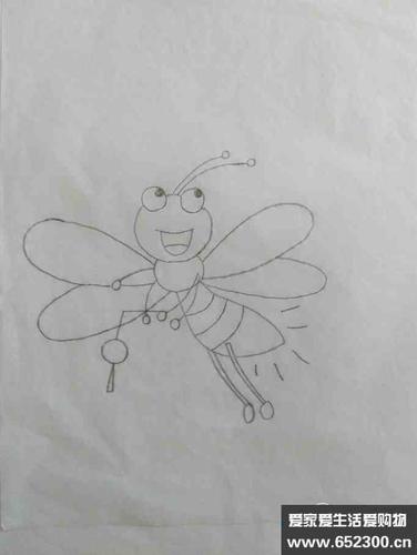 简笔画萤火虫画法描述