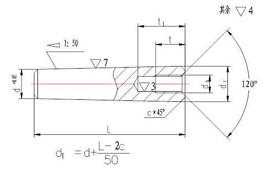 内螺纹圆锥销gb118gb11