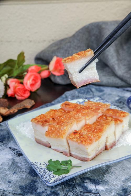 冰烧三层肉(生烧法)