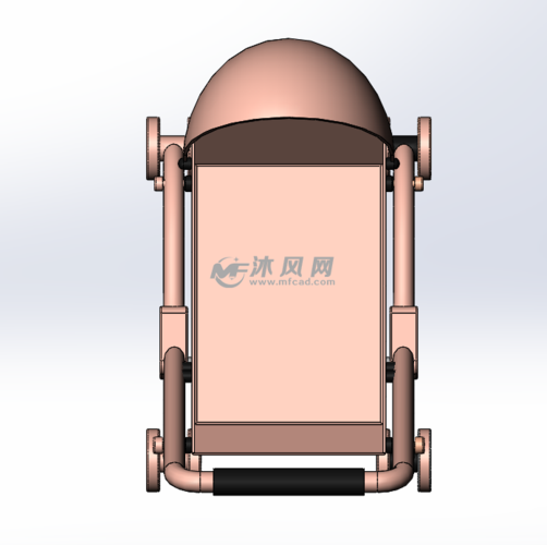 婴儿车sw建模