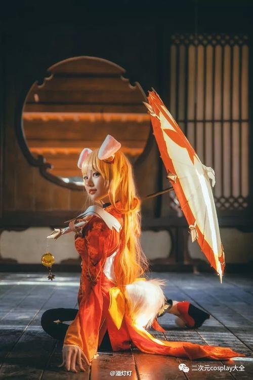 娉婷袅娜王者荣耀公孙离cos瑰姿艳逸回眸一笑怎一个百媚生