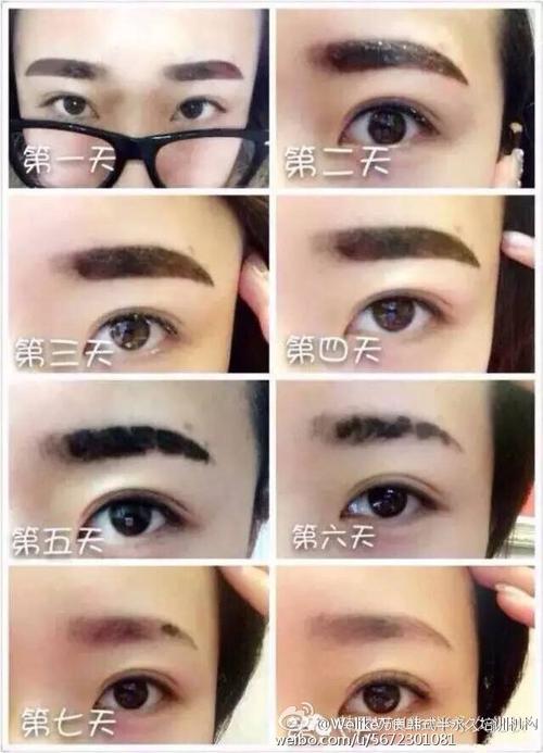 纹眉之后眉毛又粗又黑怎么办?