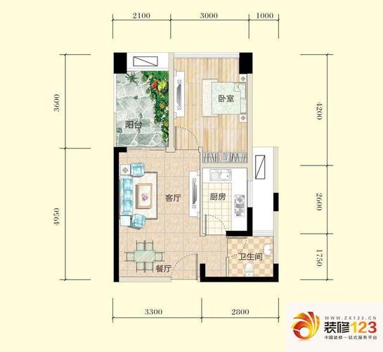 怡景城市花苑户型图二期a1户型 1 .