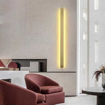 饰灯 无主灯客厅背景墙壁灯全铜轻奢办公会议室服装 店led长条装