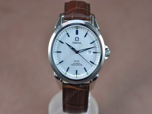 手表品牌 omega/欧米茄手表 欧米茄 【男性用】deville ss white dial