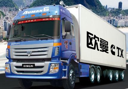 福田欧曼 ctx l系 340马力 6x4 牵引车