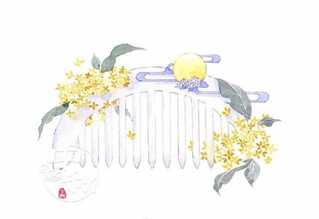 古风唯美手绘饰物分享