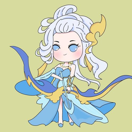 ipad绘画 | 王者荣耀 | 伽罗太华头像壁纸_绘画_壁纸