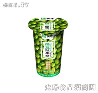 蒙牛绿豆酸牛奶160g预置杯
