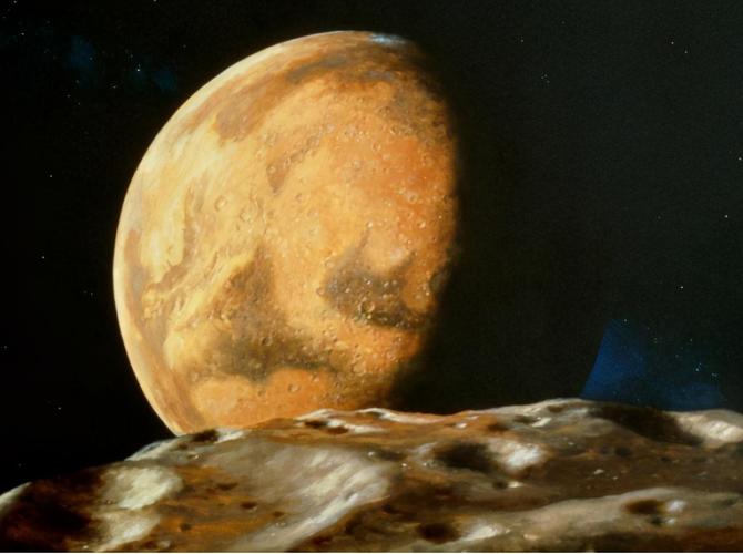 科学家在火卫二轨道有新发现!火星或和土星一样,曾存在过火星环