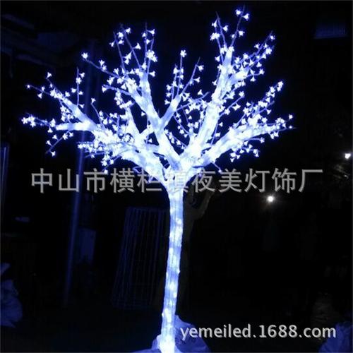 led水晶树 发光树 立体造型灯 仿真动物 节日亮化景观灯