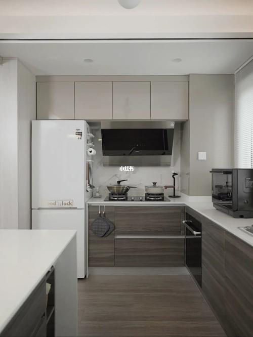 我的开放式厨房|极简风的奶系小家07含攻略_厨房_极简风_taco_料理