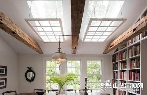 天窗式餐厅吊顶 打破别墅的固有拘谨【图】