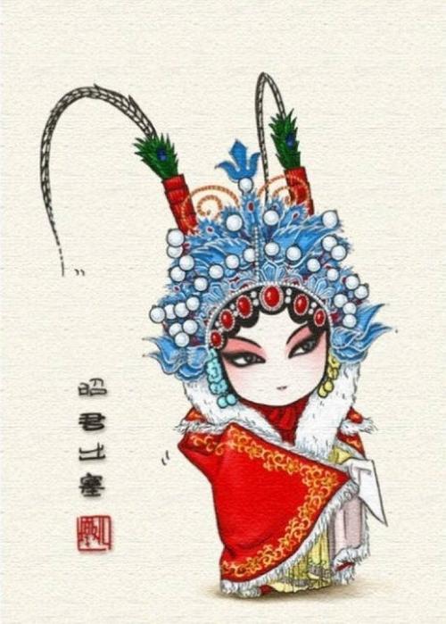 《京剧——旦角》 写美篇 了解中国戏曲人物及脸谱艺术的特点,谱式