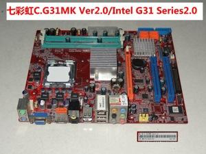 七彩虹c.g31mk ver2.0/intel g31 series2.0台式机主板g31芯片组