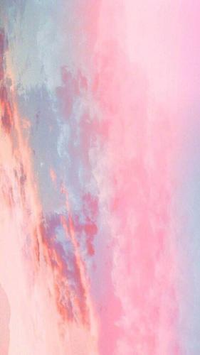 彩虹 可爱 甜美 唯美 天空 背景图 壁纸图
